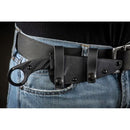 TOPS CUT Combat Utility Tool Fixed Knife 4.25" Black Traction Coated 1095HC Steel Drop Point Blade Canvas Micarta Handle CUT40A -TOPS - Survivor Hand Precision Knives & Outdoor Gear Store