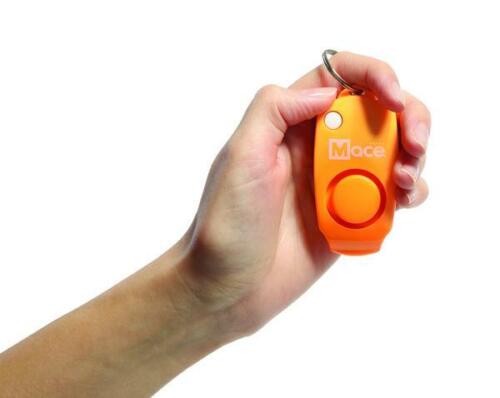 Mace Personal Alarm Orange Button Press 130dB Key Ring Attachment Integrated Whistle 3" x 1.5" x 0.75" 80734 -Mace - Survivor Hand Precision Knives & Outdoor Gear Store