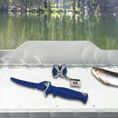 AccuSharp Fillet Kitchen Knife With Sharpener 7" Titanium Coated Stainless Steel Blade Non-Slip Grip / TPR Handle 736C -AccuSharp - Survivor Hand Precision Knives & Outdoor Gear Store