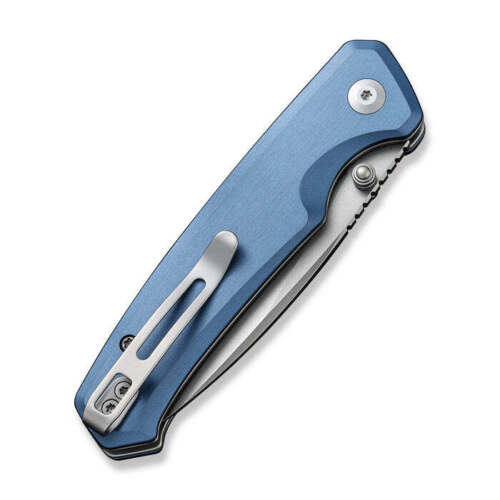 Civivi Altus Button Lock Folding Knife 3" Nitro V Steel Drop Point Blade Blue Aluminum Handle 200766 -Civivi - Survivor Hand Precision Knives & Outdoor Gear Store