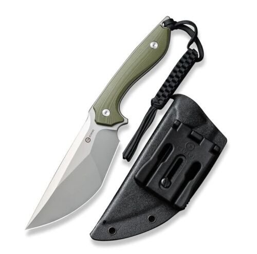 Civivi Concept 22 Fixed Knife 4.88" D2 Tool Steel Modified Tanto / Full Tang Blade OD Green G10 Handle 210472 -Civivi - Survivor Hand Precision Knives & Outdoor Gear Store