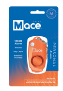 Mace Personal Alarm Orange Button Press 130dB Key Ring Attachment Integrated Whistle 3" x 1.5" x 0.75" 80734 -Mace - Survivor Hand Precision Knives & Outdoor Gear Store