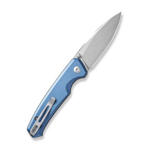 Civivi Altus Button Lock Folding Knife 3" Nitro V Steel Drop Point Blade Blue Aluminum Handle 200766 -Civivi - Survivor Hand Precision Knives & Outdoor Gear Store