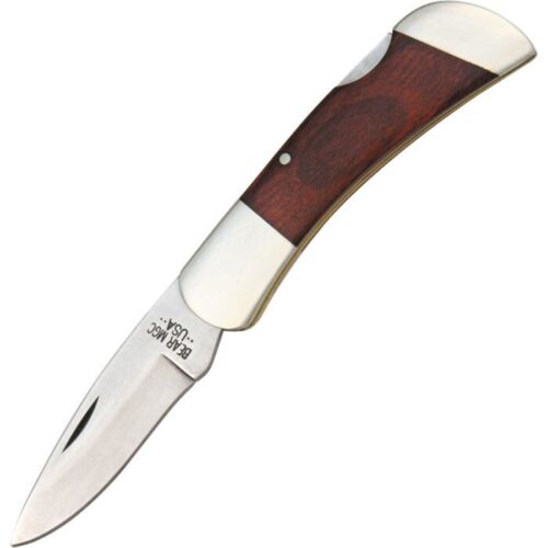 Bear & Son Medium Lockback Folding Knife Stainless Steel Drop Point Blade Rosewood Handle 261R -Bear & Son - Survivor Hand Precision Knives & Outdoor Gear Store