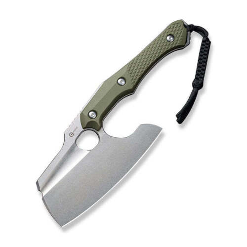 Civivi Aratra Fixed Knife 4.38" D2 Tool Steel Cleaver Blade OD Green G10 Handle 210412 -Civivi - Survivor Hand Precision Knives & Outdoor Gear Store