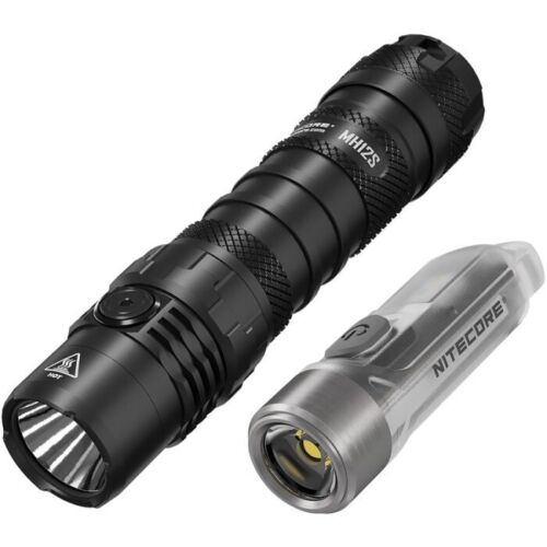 Nitecore TIKI Flashlights Kit Rechargeable SOS Strobe Water / Impact And Scratch Resistant Coated Lenses MH12KIT -Nitecore - Survivor Hand Precision Knives & Outdoor Gear Store