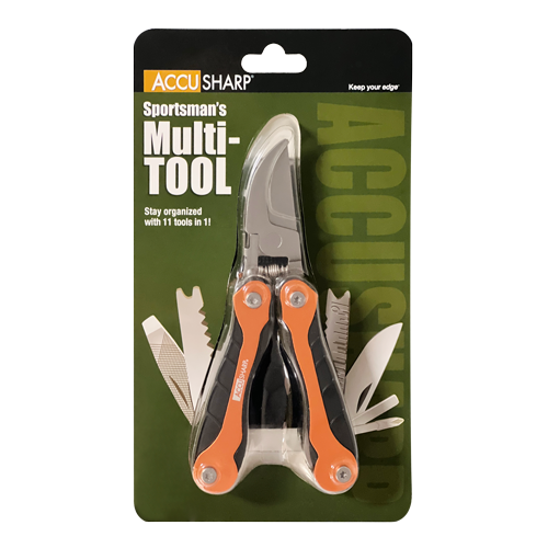 AccuSharp Sportsman's Multi-Tool Pruner / Clipper / Shear And Accessory Tool Set 11 Tools 085C -AccuSharp - Survivor Hand Precision Knives & Outdoor Gear Store