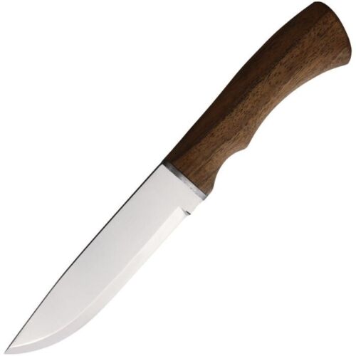 BPS Knives Camping Fixed Knife 5.25" Scandi Grind 1066 Carbon Steel Full Tang Blade Walnut Handle 06CS -BPS Knives - Survivor Hand Precision Knives & Outdoor Gear Store