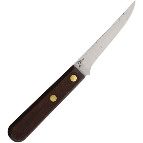 Old Hickory Mini 2nd Kitchen Knife 3.25" 1075HC Steel Fillet Blade Brown Wood Handle 7028X -Old Hickory - Survivor Hand Precision Knives & Outdoor Gear Store