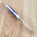 Frost Cutlery Whittler Pocket Knife Stainless Steel Blades Smooth Bone Handle