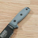 ESEE Model 4 Fixed Knife 4.5" Black 440C Steel Full Tang Blade Micarta Handle