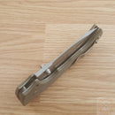 Cold Steel 4-Max Scout Folding Knife 4" AUS-10A Steel Blade FDE Griv-Ex Handle
