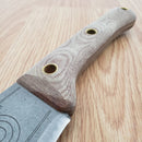 Condor Primitive Sequoia Fixed Knife 8.5" 1075HC Steel Full Blade Micarta Handle