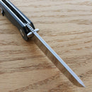 Bestech Knives Sledgehammer Folding Knife 3" D2 Tool Steel Blade Black Micarta Handle
