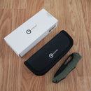 Civivi Spiny Dogfish Linerlock Folding Knife 3.5" 14C28N Sandvick Steel Blade OD Green G10 Handle