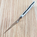 Spyderco GrassHopper Knife 2.25" 12C27 Steel Blade Brushed Stainless Handle