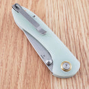 CJRB Small Feldspar Linerlock Folding Knife 3" D2 Tool Steel Blade G10 Handle