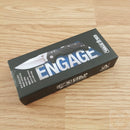 Cold Steel Engage Folding Knife 3.5" CPM-S35VN Steel Blade Black G-10 Handle