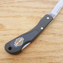 Case XX Mini Blackhorn Lockback Folding Knife 2.13" Stainless Blade Black Zytel 52177