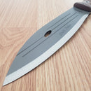 Condor Primitive Bush Fixed Knife 8.25" 1075HC Steel Blade Linen Micarta Handle