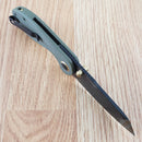 CJRB More Maileah Folding Knife 2.38" AR-RPM9 Stainless Steel Blade Green G10 Handle