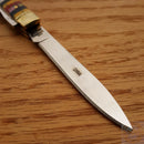Frost Cutlery Doctors Pocket Knife Stainless Blades Multi-Color Stone Handle