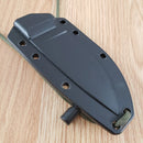 ESEE Model 3 Fixed Knife 3.75" Full Tang 1095HC Steel Blade Black Micarta Handle