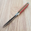 Case XX Mini Trapper Pocket Knife Carbon Steel Blades Red Smooth Synthetic Handle
