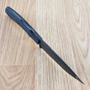 Bastinelli R.E.D. V2 Fixed Knife 4" N690 Steel Full Tang Blade Black G10 Handle