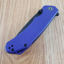 Civivi Brazen Linerlock Folding Knife 3.5" D2 Tool Steel Blade Purple G10 Handle