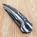 Bestech Knives Ornetta Folding Knife 3.63" N690 Steel Blade Carbon Fiber / G10 Handle