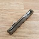 Cold Steel Gunsite Counter Folding Knife 4" AUS10A Steel Blade Griv-Ex Handle