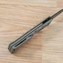 Cold Steel Medium Luzon Folding Knife 4" 8Cr13MoV Steel Blade Earth GFN Handle