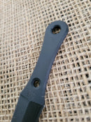Fred Perrin Lapel Fixed Dagger 2.13" Double Edge G10 One-Piece Construction