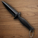 Cold Steel FGX Boot Fixed Trainer Knife 3.25" Grivory Blade Black Rubber Handle