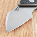 Bestech Knives IMP Frame Folding Knife 1.75" CPM S35VN Steel Blade Titanium / Carbon Fiber Handle