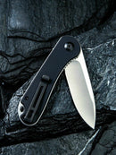 Civivi Elementum Linerlock Folding Knife 3" D2 Tool Steel Blade Black G10 Handle
