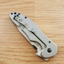 Kershaw Emerson Folding Knife 3.25" 8Cr14MoV Steel Blade G10/410 Steel Handle