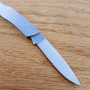 Case XX Executive Lockback Folding Knife 2.25" Stainless Blade Stainless Handle