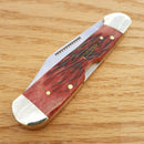 Frost Cutlery Caliber Midlock Folding Knife Stainless Steel Blade Bone Handle