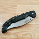 Cold Steel XL Voyager Folding Knife 5.5" AUS-10A Steel Blade Black Griv-Ex Handle
