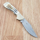 Frost Cutlery Choctaw Lockback Folding Knife 3.5" Stainless Blade Bone Handle