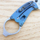 Kershaw Antic Framelock Folding Knife 1¾″ 8Cr13MoV Steel Blade Stainless Handle