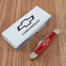Case XX Chevrolet Stockman Pocket Knife Stainless Steel Blades Synthetic Handle 33705