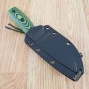 ESEE Model 3 Fixed Knife 3.88" Green Powder Coated 1095HC Steel Blade 3D Machined G10 Handle 3PMVG007