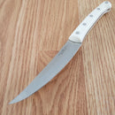 Condor Meatlove Fixed Knife 4.5" Satin 420HC Steel Blade White Micarta Handle