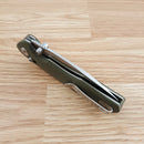 Bestech Knives Ronan B-Lock Folding Knife 3.25" 14C28N Sandvik Steel Blade OD Green G10 Handle