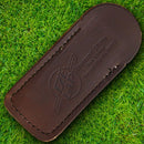 EZE-Lap Pocket Diamond Sharpener Coarse 250 Grit Fishhooks Groove Leather Pouch L36C