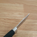 Marttiini Fixed Knife 4.12" 420 Steel Skinner Blade Black Textured Rubber Handle