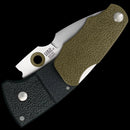 Cold Steel Grik Lock Folding Knife 3" AUS-8 Steel Blade Black/Green GRN Handle